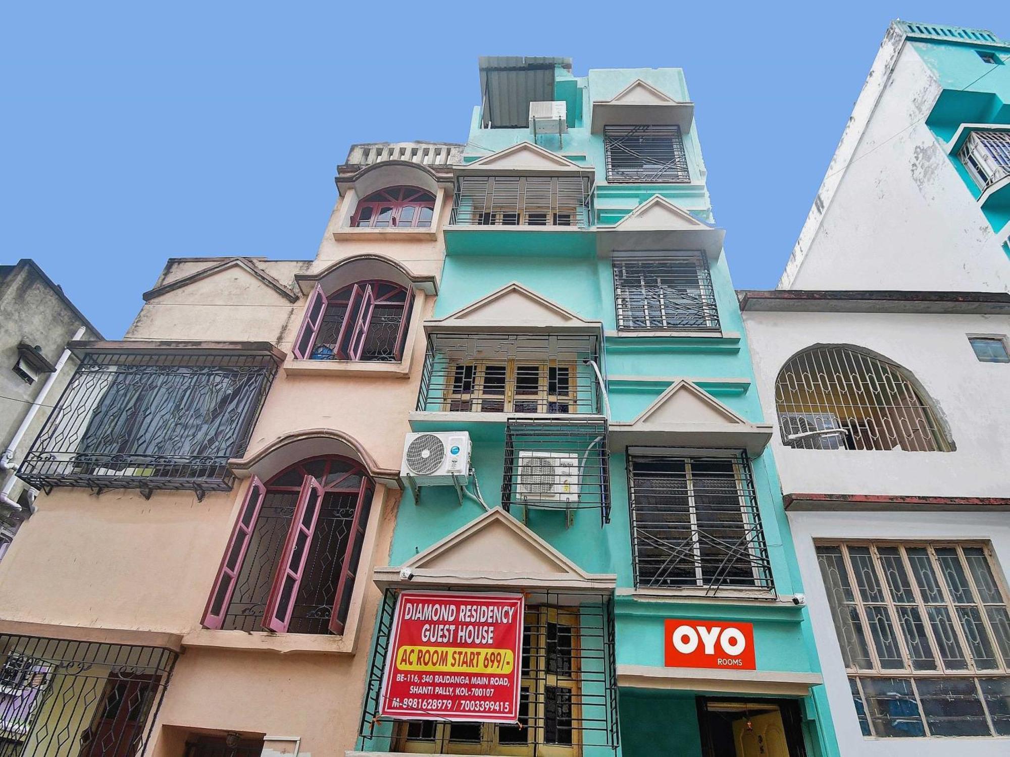 Hotel O Diamond Residency Calcutta Eksteriør billede