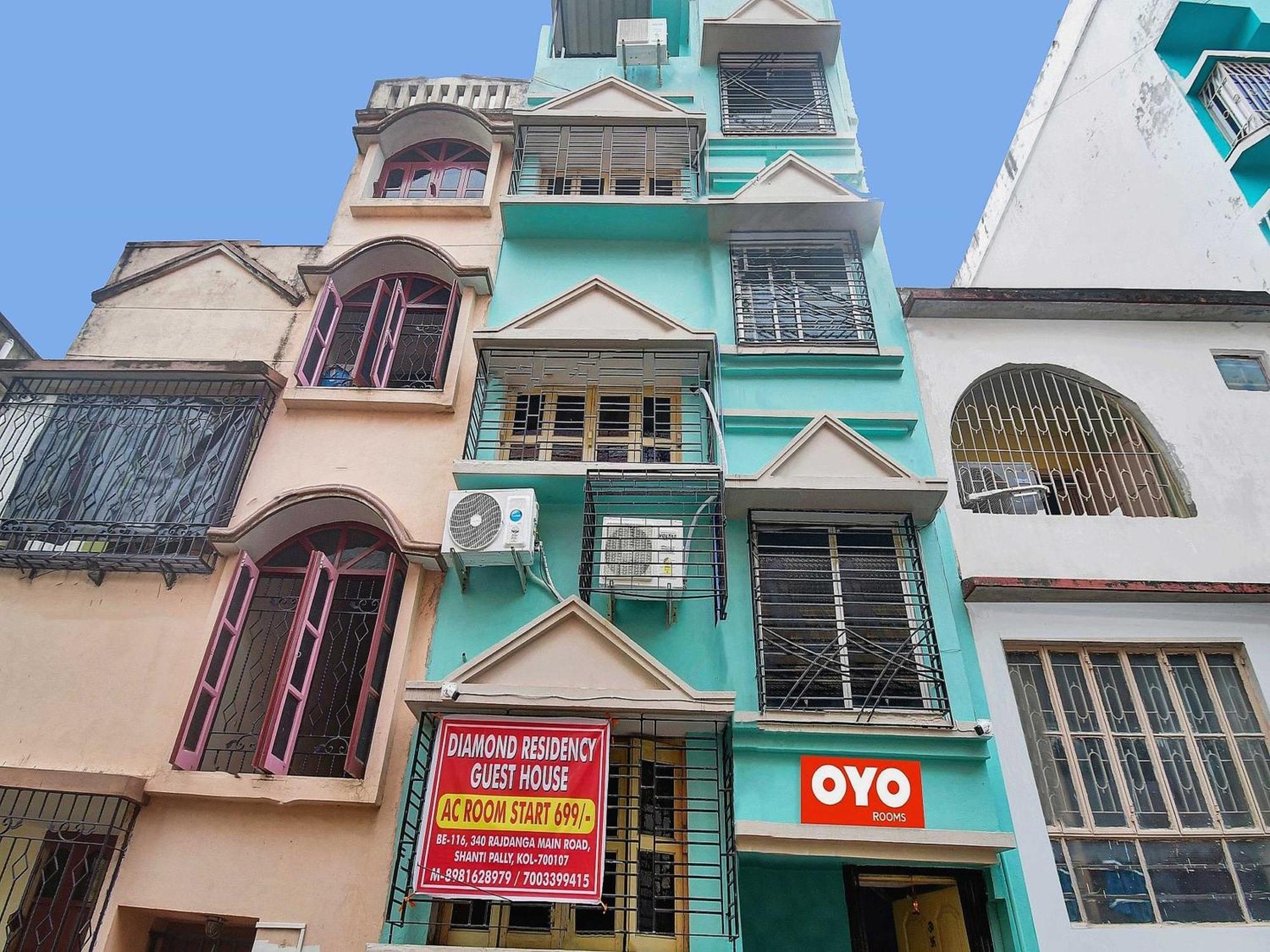 Hotel O Diamond Residency Calcutta Eksteriør billede