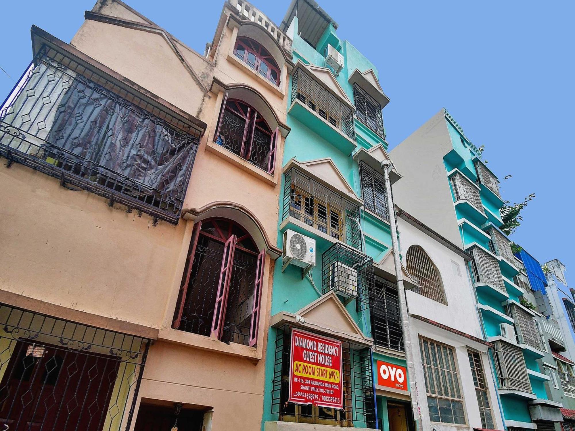 Hotel O Diamond Residency Calcutta Eksteriør billede