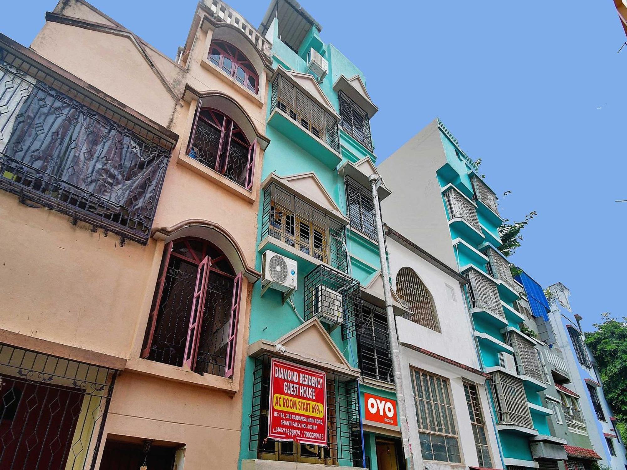 Hotel O Diamond Residency Calcutta Eksteriør billede