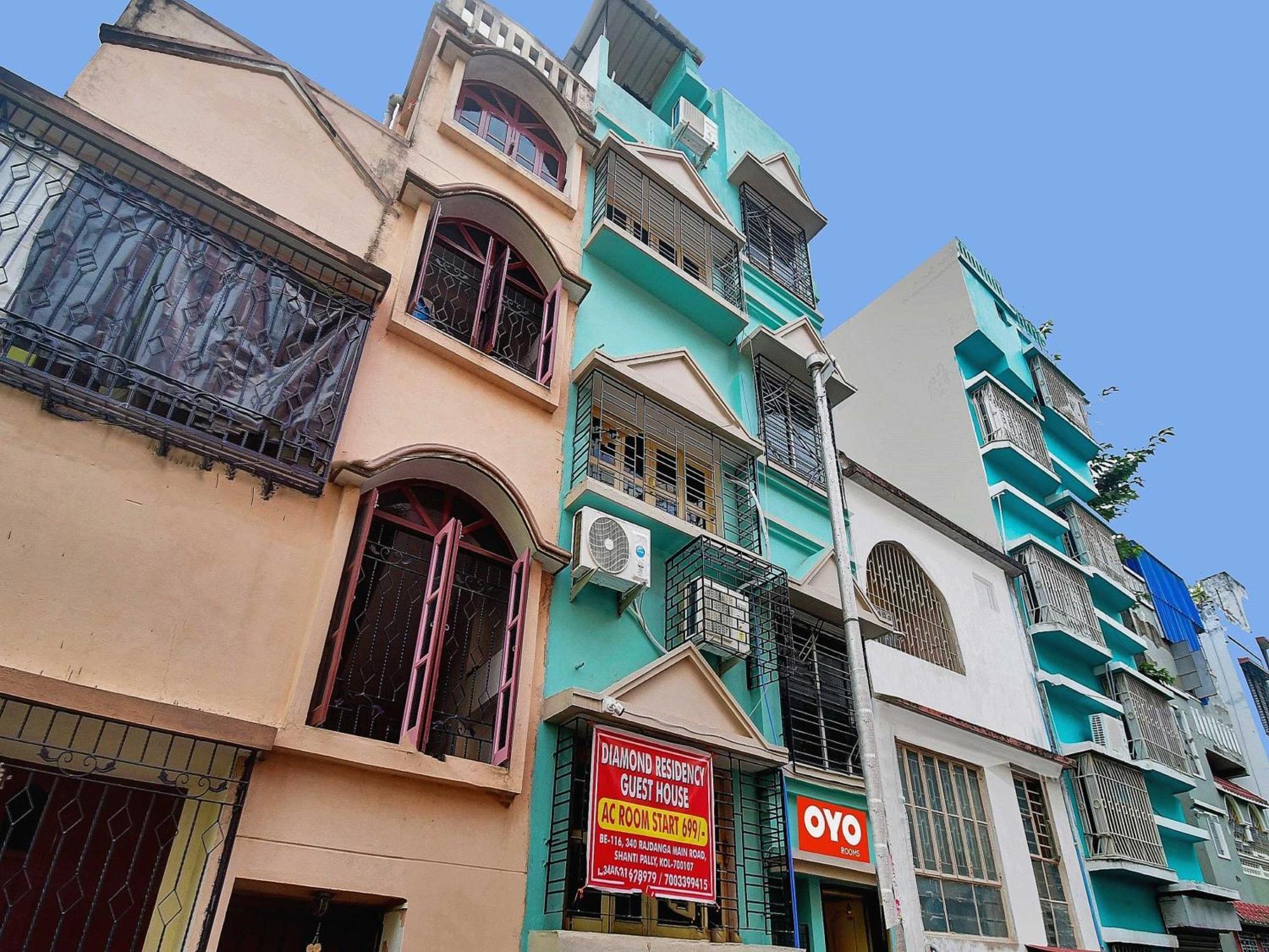 Hotel O Diamond Residency Calcutta Eksteriør billede
