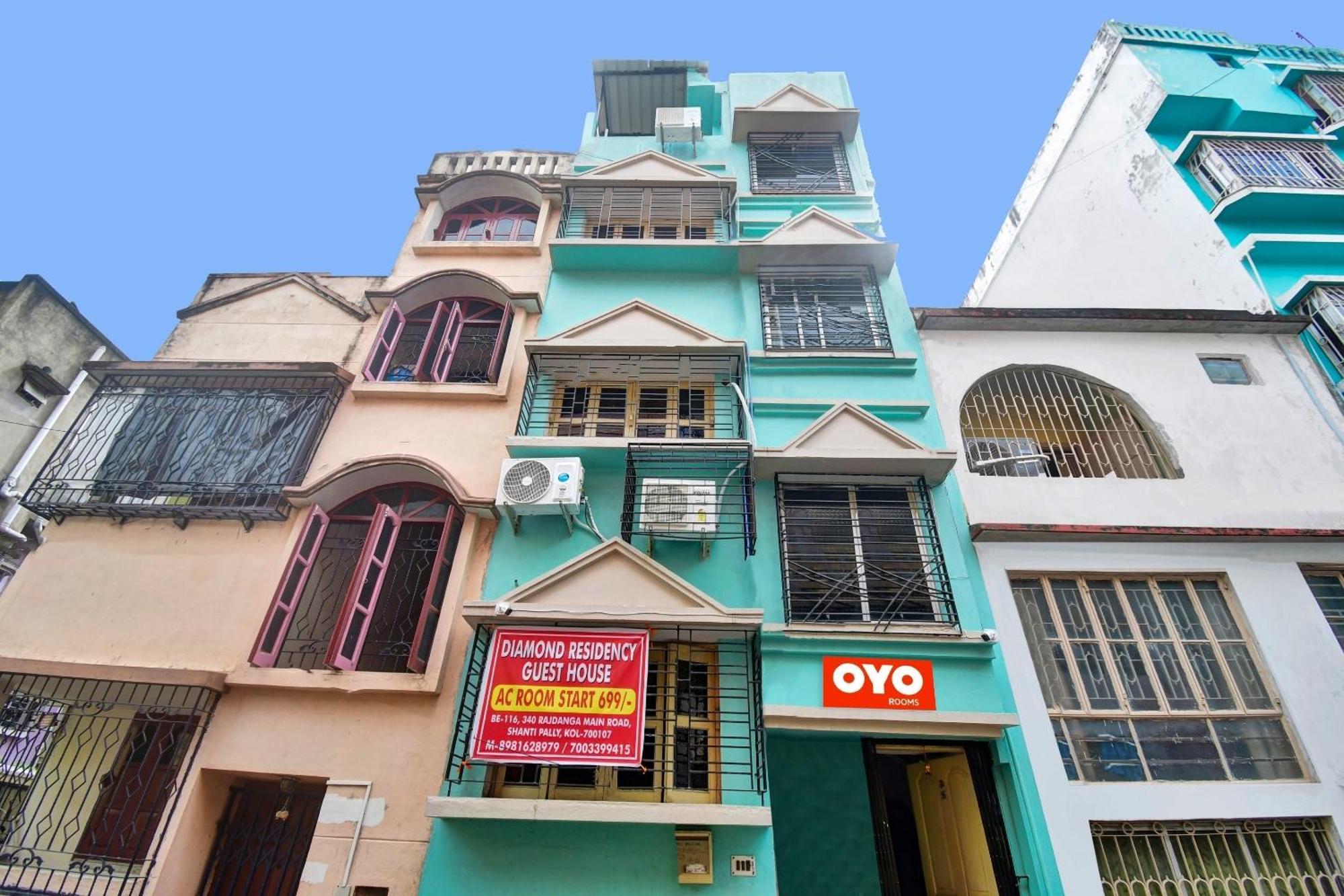 Hotel O Diamond Residency Calcutta Eksteriør billede